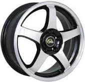Диск колеса Cross Street "CR-14" 5,5x14 4*98 ET35 D58,6 BKF